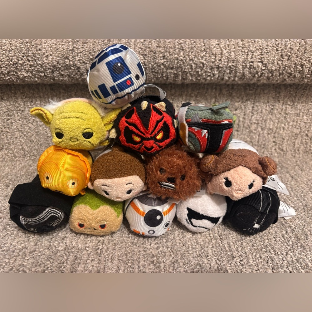 Disney Star Wars Plush Tsum Tsum Stack - Assorted Characters